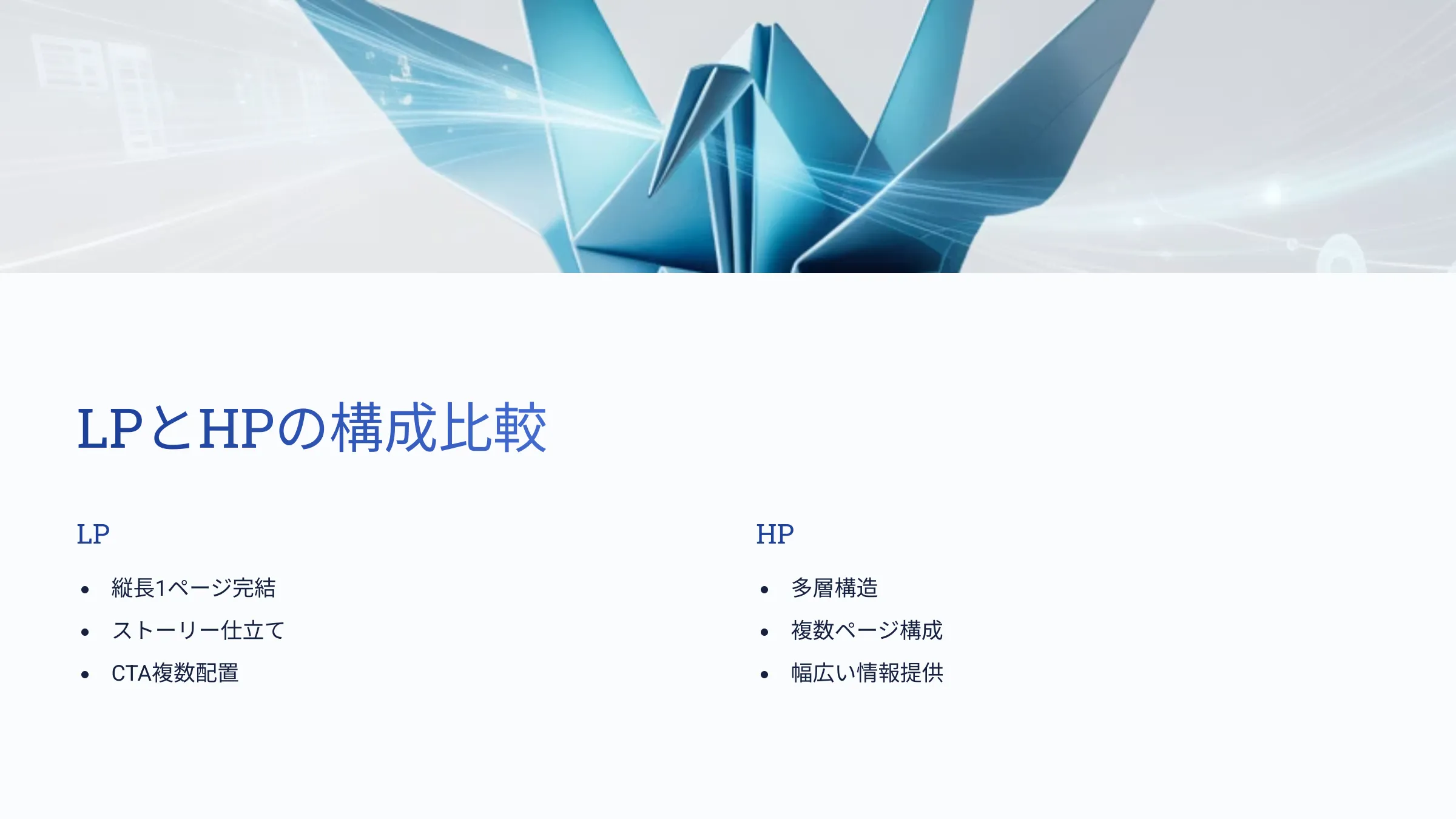 北海道札幌市のホームページ制作・web制作・SEO・MEO記事の画像（LPHP）